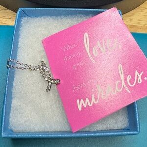 Touchstone Crystal, a Swarovski Crystal company, Breast Cancer Awareness Ribbon.